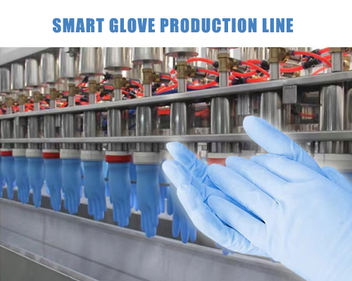 Fully automatic production line of Dingqing gloves